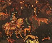 Antonio Pisanello The Vision of St.Eustace oil